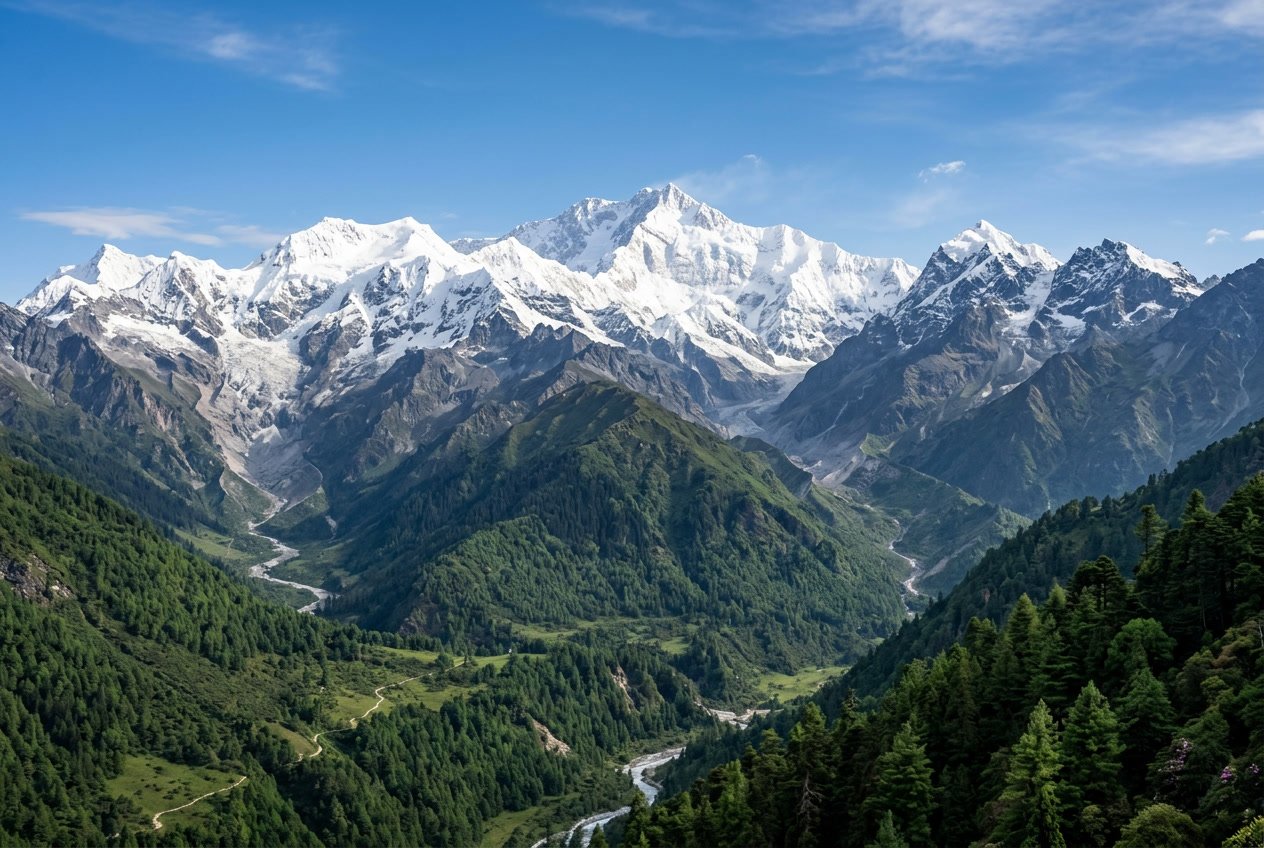 Asal Usul Gunung Kangchenjunga